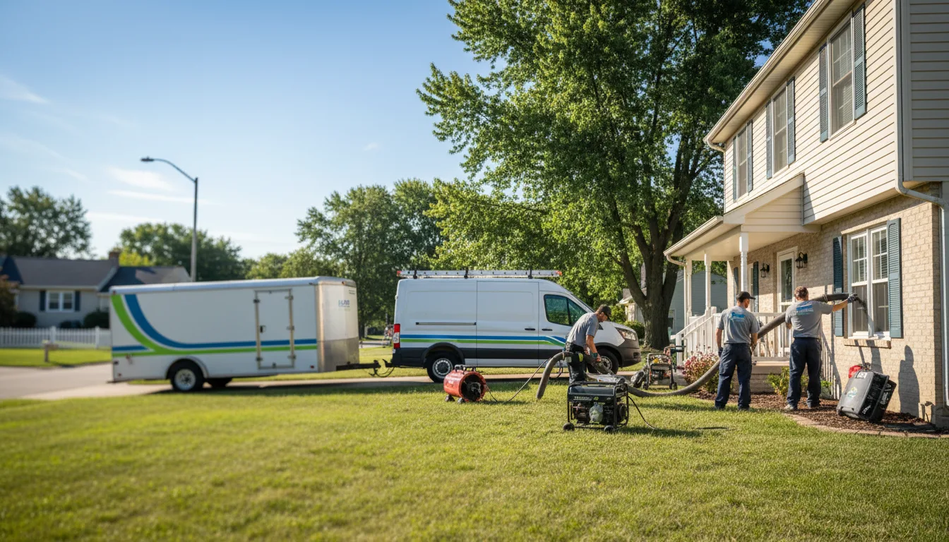 Flooded Basement Restoration And Cleanup With Repair in Campton, KY near me
